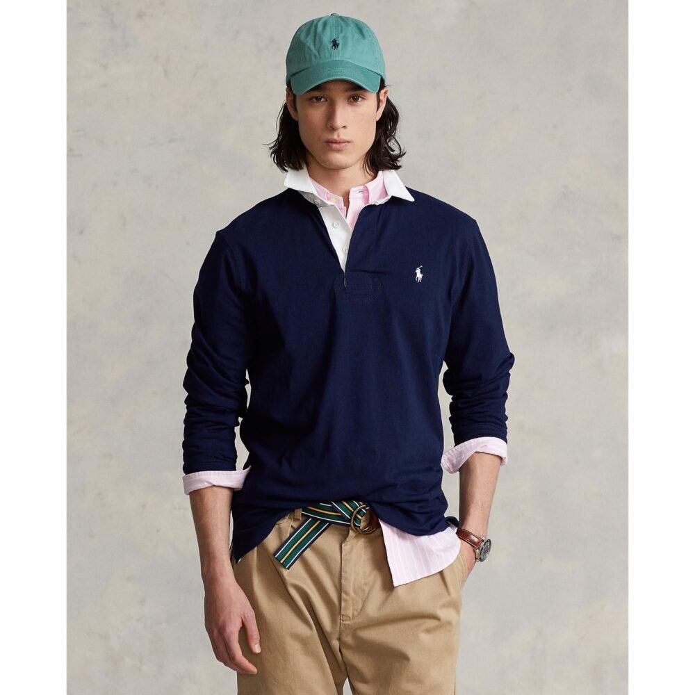 Polo Ralph Lauren - Iconic Rugby Shirt - Cruise Navy & White
